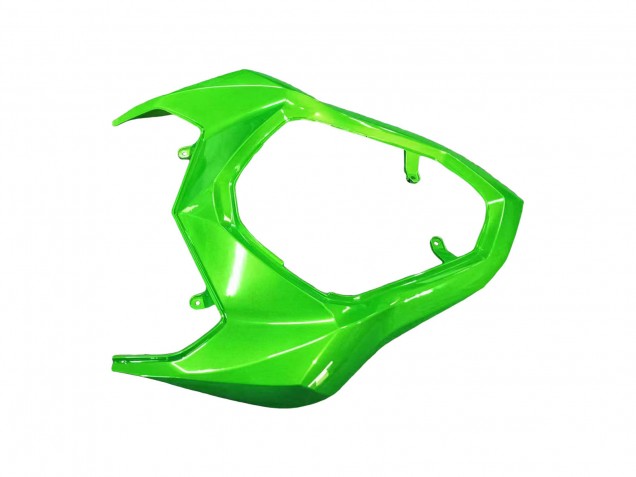 2013-2018 Kawasaki Z800 Motorcycle Fairings - Green Glossy Black