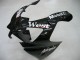 2000-2001 Kawasaki ZX9R Motorcycle Fairings - Glossy Black White West