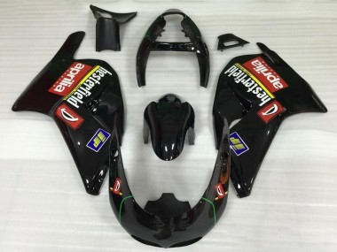 1995-1997 Aprilia RS250 Motorcycle Fairings - Glossy Black Red