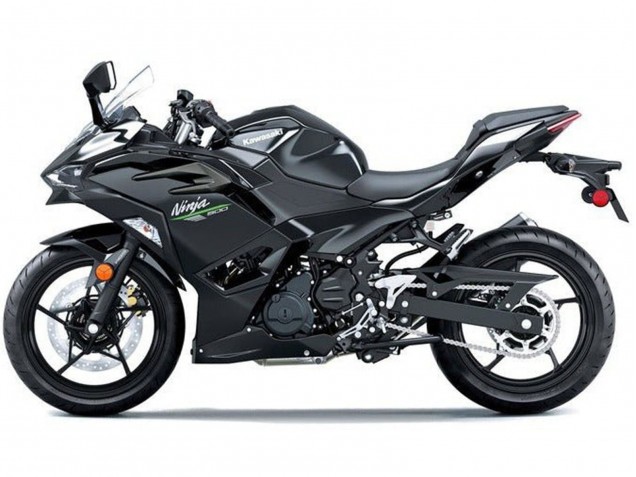 2024-2026 Kawasaki Ninja 500 EX500R Motorcycle Fairings - Glossy Black