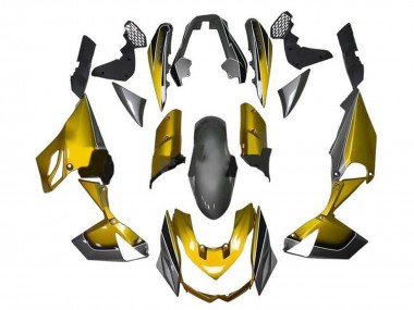2010-2013 Kawasaki Z1000 Motorcycle Fairings - Gold