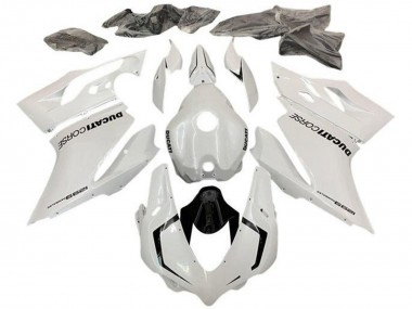 2015-2020 Ducati 1299 Motorcycle Fairings - Pearl White