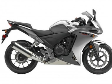2013-2015 Honda CBR500R Motorcycle Fairings - Silver