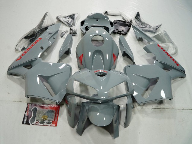 2005-2006 Honda CBR600RR Motorcycle Fairings - Nardo Grey Red