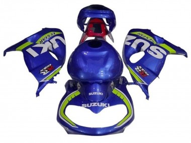 1998-2003 Suzuki TL1000R Motorcycle Fairings - Blue White Neon Yellow