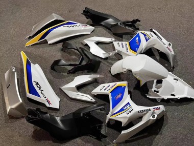 2022-2024 Honda ADV160 Motorcycle Fairings - White Blue Yellow HRC