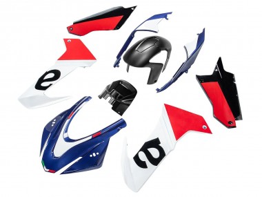 2020-2024 Aprilia RS660 Motorcycle Fairings - White Blue Red