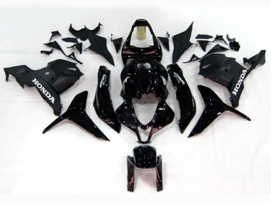 2009-2012 Honda CBR600RR Motorcycle Fairing - Glossy Black