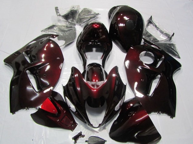 1996-2007 Suzuki GSXR 1300 Hayabusa Motorcycle Fairing Kits - Red Black