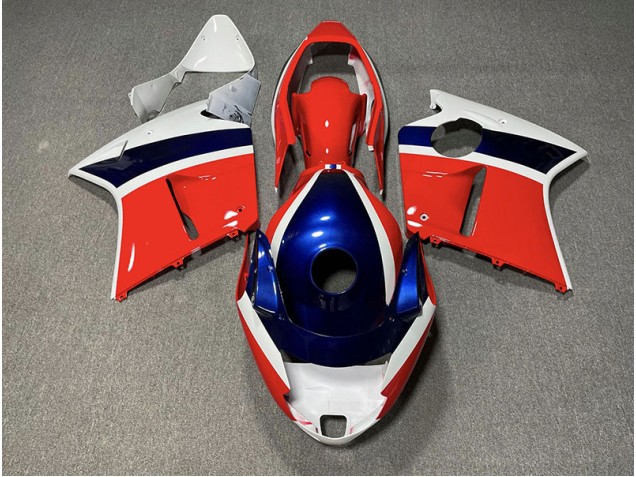 1996-2007 Blue Red and White CBR1100XX Motorcycle Fairings