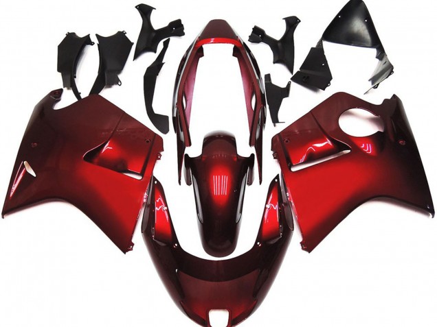 1996-2007 Deep Vibrant Red CBR1100XX Motorcycle Fairings