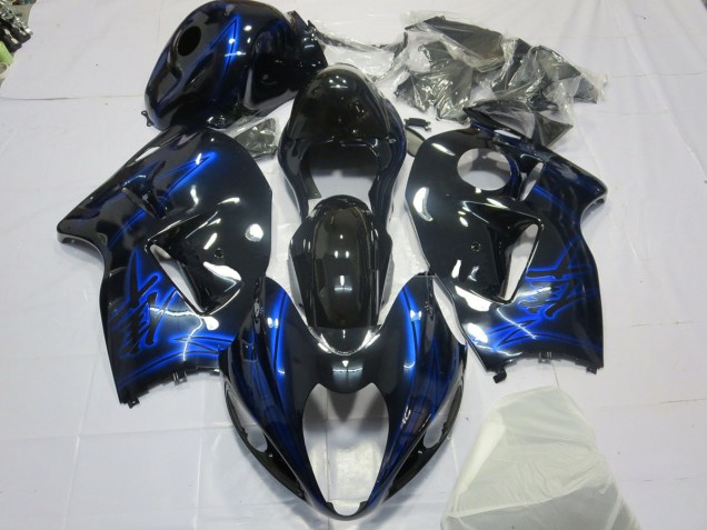 1997-2007 Electric Blue GSXR 1300 Hayabusa Motorcycle Fairings