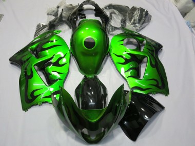 1997-2007 Gloss Green GSXR 1300 Hayabusa Motorcycle Fairings