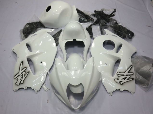1997-2007 Gloss White GSXR 1300 Hayabusa Motorcycle Fairings