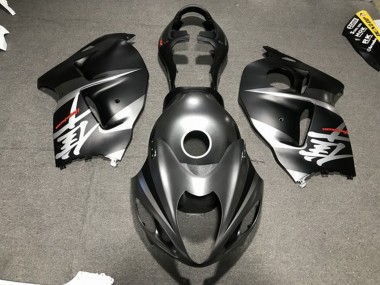 1997-2007 Matte Silver / Black GSXR 1300 Hayabusa Motorcycle Fairings