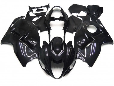 1997-2007 Plain Black Gloss GSXR 1300 Hayabusa Motorcycle Fairings