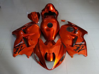 1997-2007 Vibrant Gloss Orange GSXR 1300 Hayabusa Motorcycle Fairings