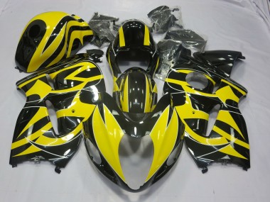 1997-2007 Yellow and Black GSXR 1300 Hayabusa Motorcycle Fairings
