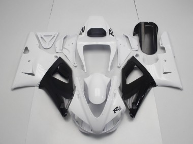 1998-1999 Black and White R1 Motorcycle Fairings