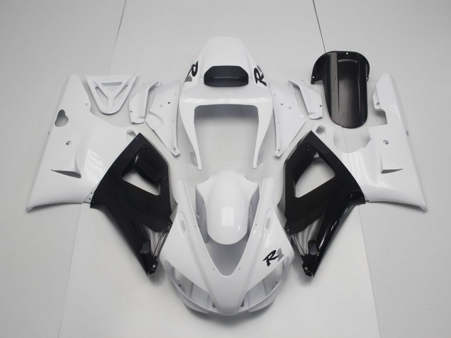 1998-1999 Black and White R1 Motorcycle Fairings
