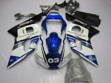 1998-2002 Blue White 03 R6 Motorcycle Fairings