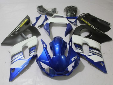1998-2002 Blue and Matte R6 Motorcycle Fairings