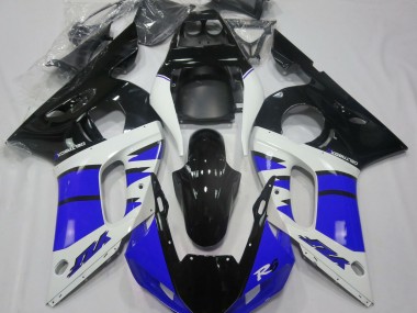1998-2002 Gloss Blue and Black R6 Motorcycle Fairings