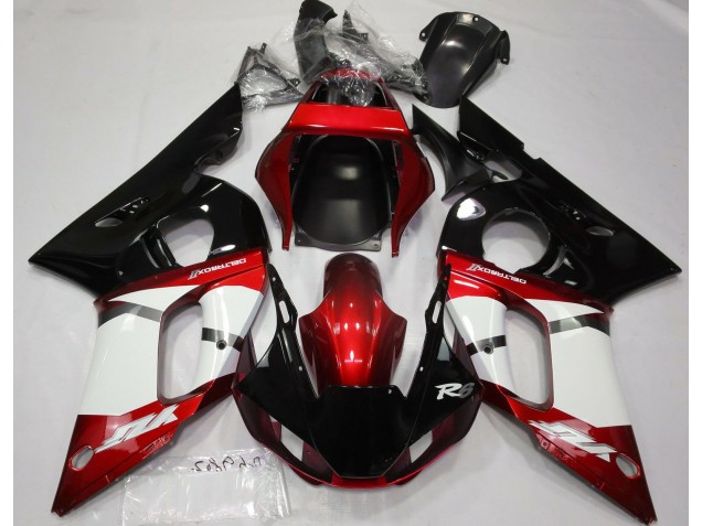 1998-2002 Metallic Red R6 Motorcycle Fairings