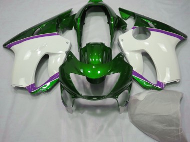 1999-2000 Lizard Green and Purple CBR600 F4 Motorcycle Fairings