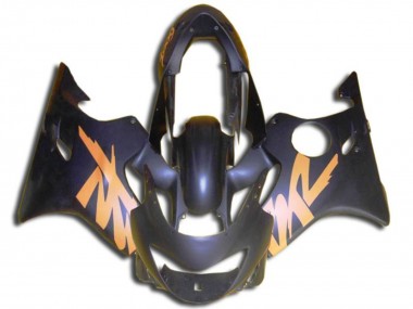 1999-2000 Matte Black and Orange CBR600 F4 Motorcycle Fairings