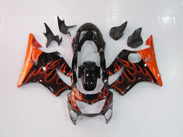 1999-2000 Orange Flame CBR600 F4 Motorcycle Fairings