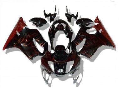 1999-2000 Red Flame CBR600 F4 Motorcycle Fairings