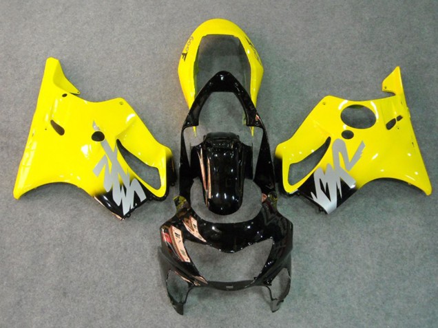 1999-2000 Yellow Silver Decal CBR600 F4 Motorcycle Fairings