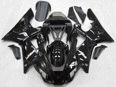 2000-2001 Gloss Black Style R1 Motorcycle Fairings