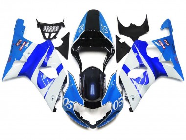 2000-2002 05 Gloss Blue GSXR 1000 Motorcycle Fairings