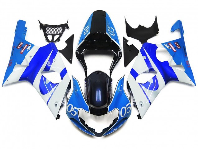2000-2002 05 Gloss Blue GSXR 1000 Motorcycle Fairings