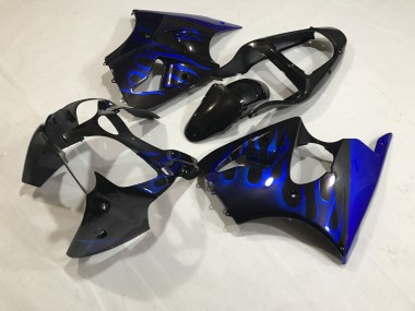 2000-2002 Blue Flame Kit ZX6R Motorcycle Fairings