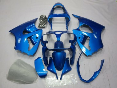 2000-2002 Blue ZX6R Motorcycle Fairings