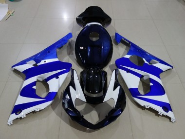 2000-2002 Deep Blue GSXR 1000 Motorcycle Fairings