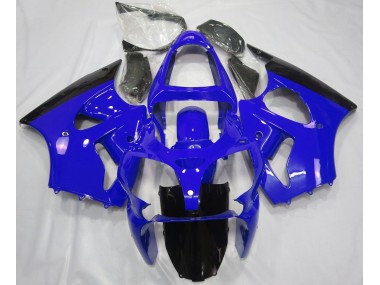 2000-2002 Gloss Blue & Black ZX6R Motorcycle Fairings