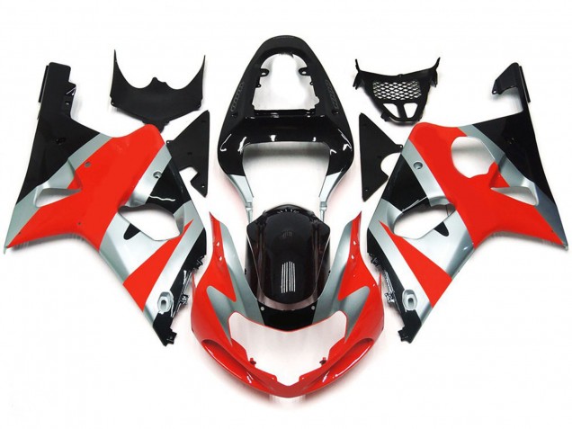 2000-2002 Gloss Red OEM style Kit GSXR 1000 Motorcycle Fairings