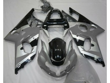 2000-2002 Grey Silver OEM Style GSXR 1000 Motorcycle Fairings