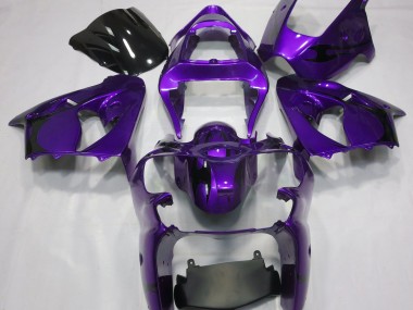 2000-2002 Metallic Purple ZX6R Motorcycle Fairings