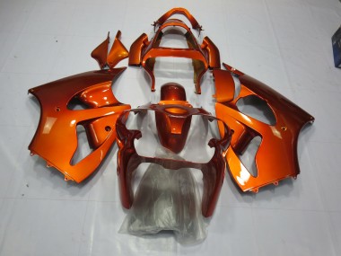 2000-2002 Orange ZX6R Motorcycle Fairings