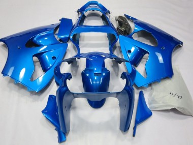 2000-2002 Vibrant Blue ZX6R Motorcycle Fairings