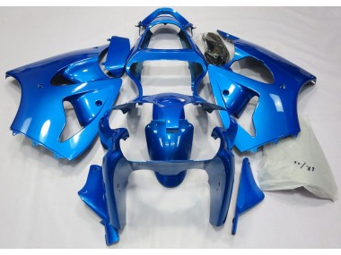 2000-2002 Vibrant Blue ZX6R Motorcycle Fairings