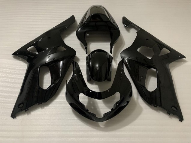 2001-2003 Black Gloss GSXR 600-750 Motorcycle Fairings