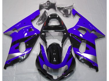 2001-2003 Blue OEM Style GSXR 600-750 Motorcycle Fairings