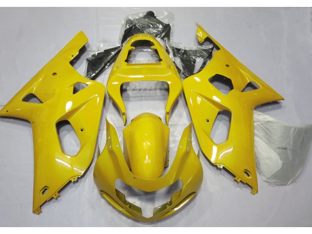 2001-2003 Bright Yellow GSXR 600-750 Motorcycle Fairings
