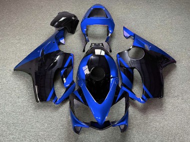 2001-2003 Gloss Blue and Black CBR600 F4i Motorcycle Fairings